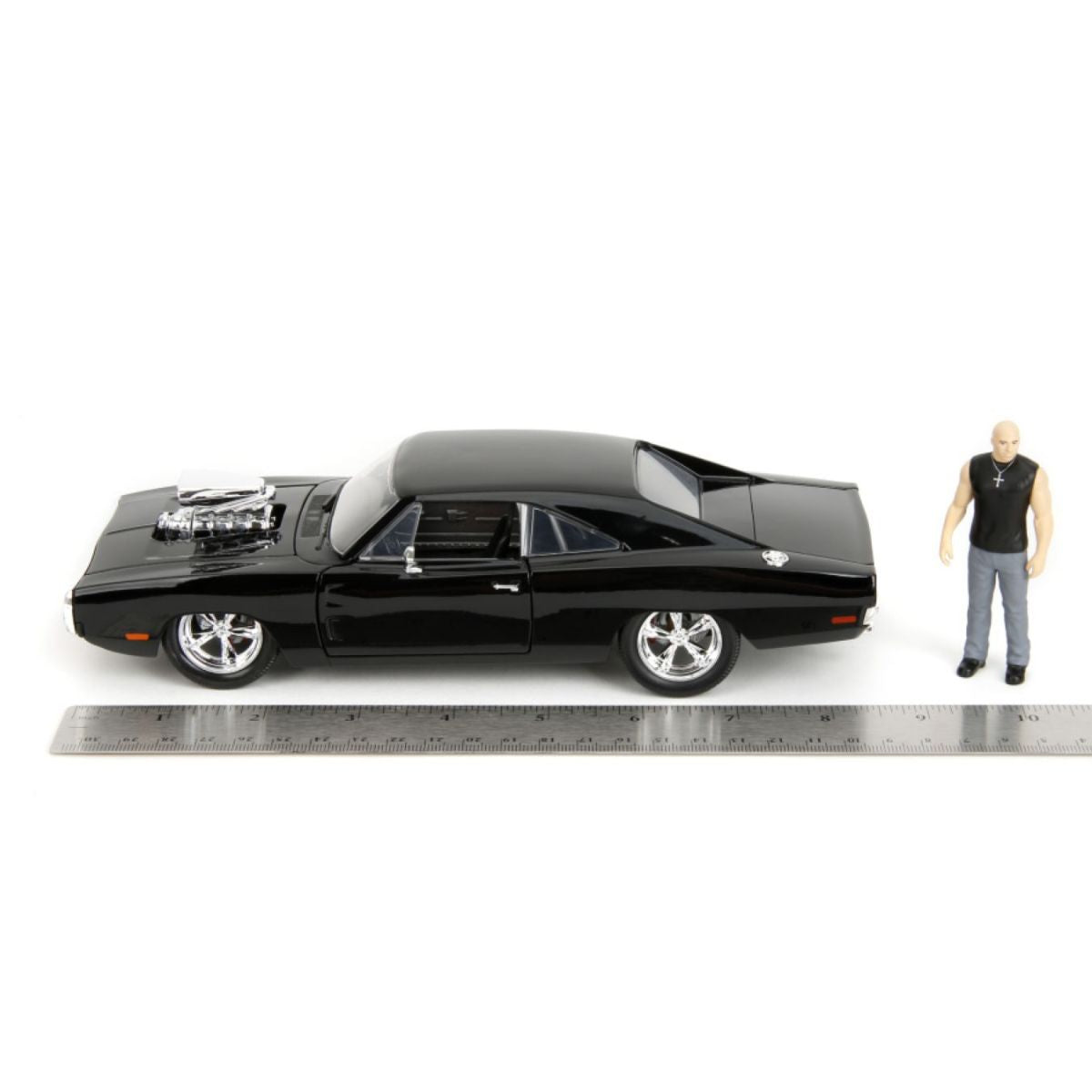 Fast & Furious 1970 Dodge Charger w/Dom Toretto 1:24 Scale Diecast Models