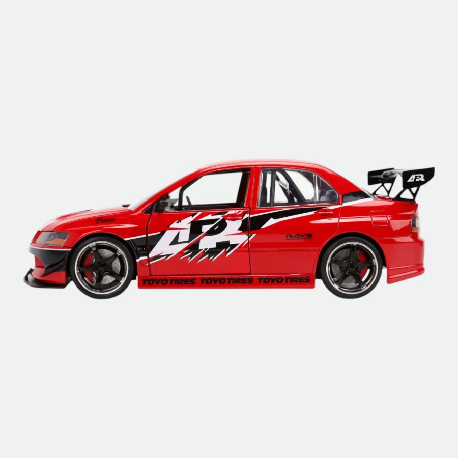 Fast & Furious 2006 Mitsubishi Lancer Evolution IX 1:24 Scale Diecast Model Car