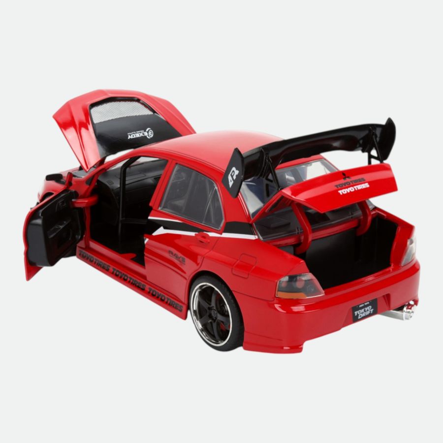 Fast & Furious 2006 Mitsubishi Lancer Evolution IX 1:24 Scale Diecast Model Car