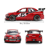 Fast & Furious 2006 Mitsubishi Lancer Evolution IX 1:24 Scale Diecast Model Car