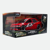 Fast & Furious 2006 Mitsubishi Lancer Evolution IX 1:24 Scale Diecast Model Car