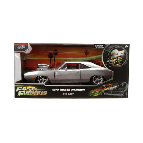 Fast & Furious Dom’s 1970 Dodge Charger 1:24 Scale Diecast Model Car