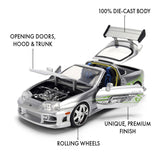 Fast & Furious Brian's 1995 Toyota Supra Anniversary 1:24 Scale Diecast Model Car