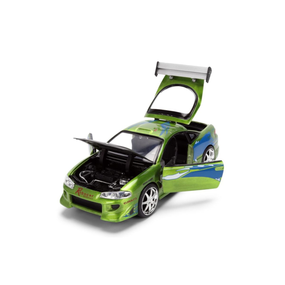 Fast & Furious Brian's 1995 Mitsubishi Eclipse 1:24 Scale Diecast Model Car