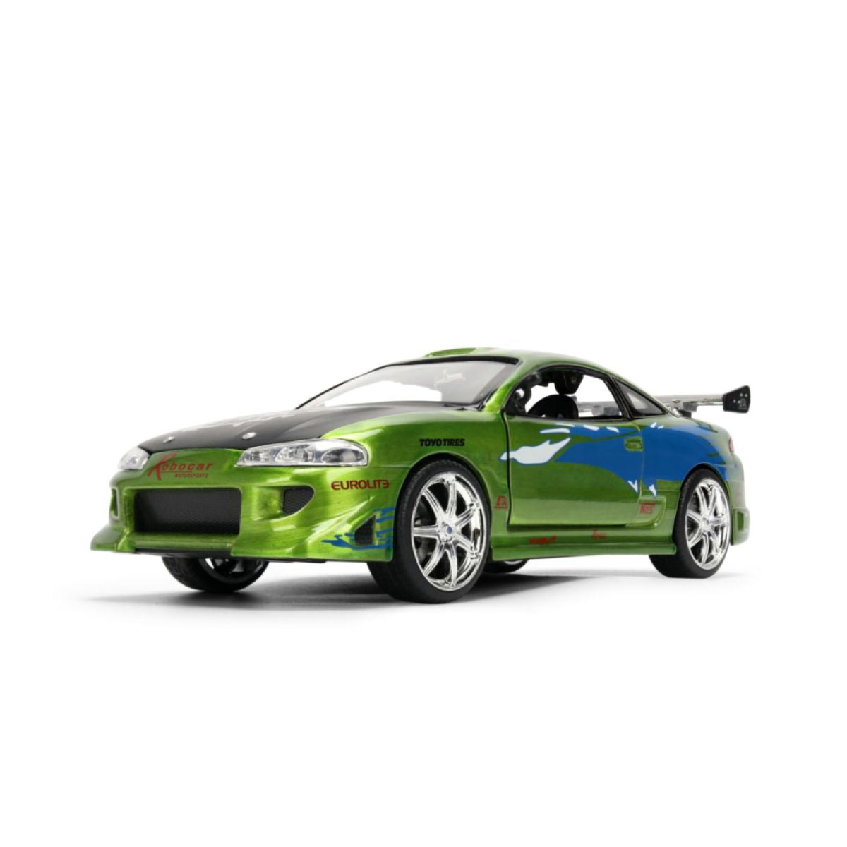 Fast & Furious Brian's 1995 Mitsubishi Eclipse 1:24 Scale Diecast Model Car