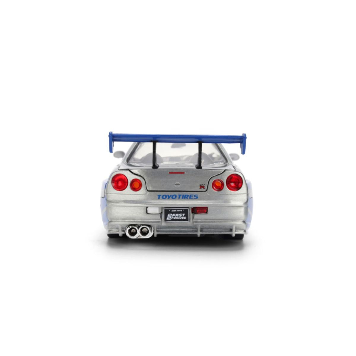 Fast & Furious Brian's 2002 Nissan Skyline GT-R (BNR34) 1:24 Scale Diecast Model Car
