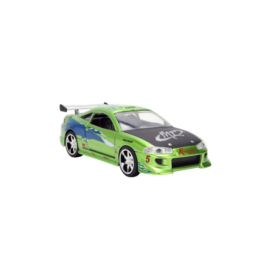Fast & Furious Brian’s 1995 Mitsubishi Eclipse Anniversary 1:32 Scale Diecast Model Car