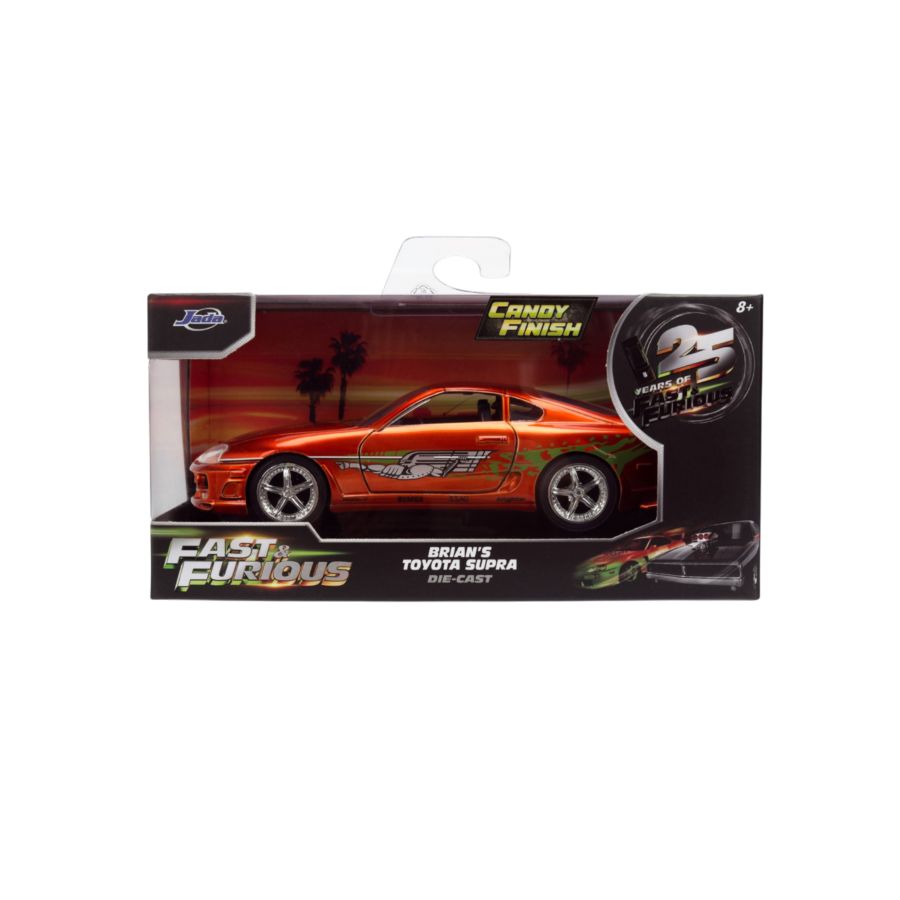 Fast & Furious Brian’s 1995 Toyota Supra Anniversary 1:32 Scale Diecast Model Car