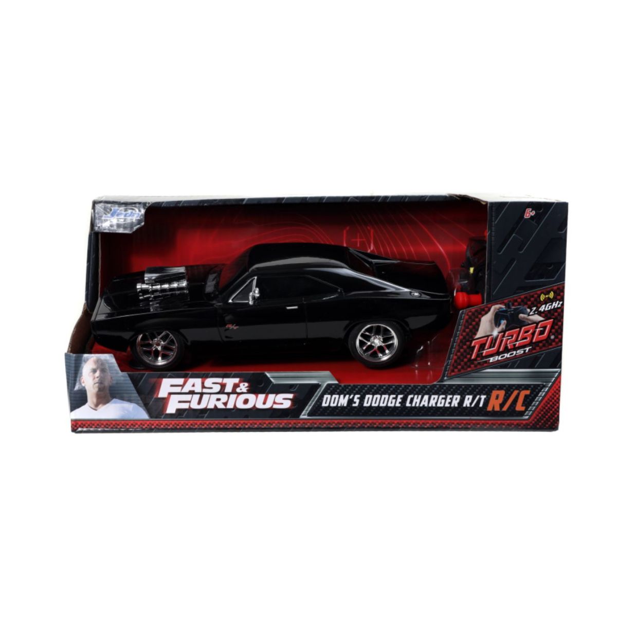 Fast & Furious Dom's 1970 Dodge Charger 1:24 Scale Remote Control Model Car
