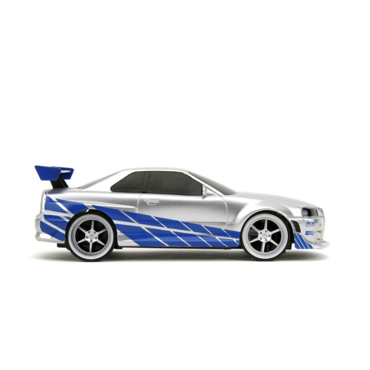Fast & Furious 2002 Nissan Skyline GT-R (BNR34) 1:24 Scale Remote Control Model Car