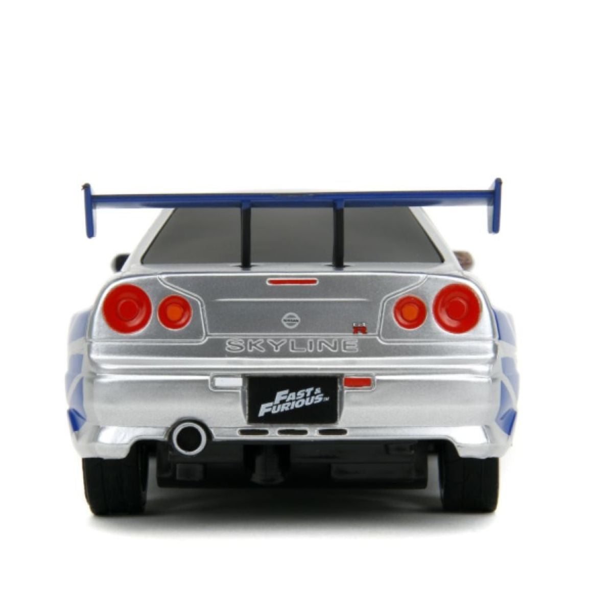 Fast & Furious 2002 Nissan Skyline GT-R (BNR34) 1:24 Scale Remote Control Model Car