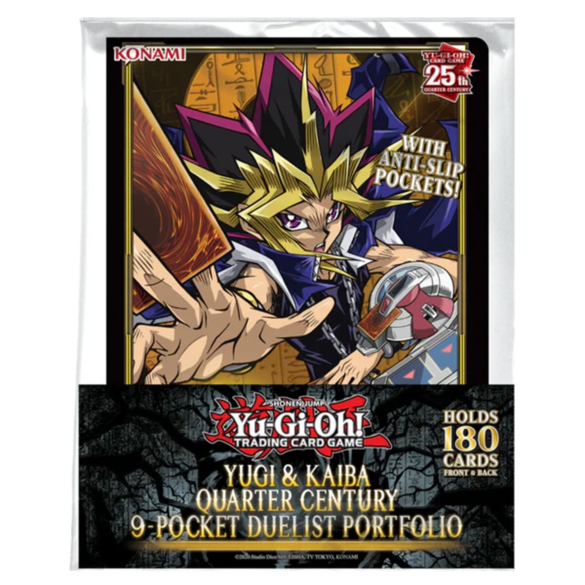 Yu-Gi-Oh! Yugi & Kaiba Quarter Century 9-Pocket Card Portfolio