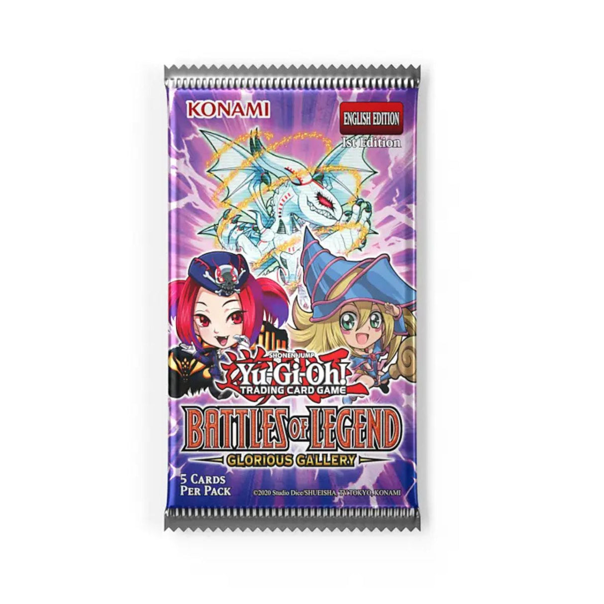 Yu-Gi-Oh! Battles of Legend: Glorious Gallery Booster Pack