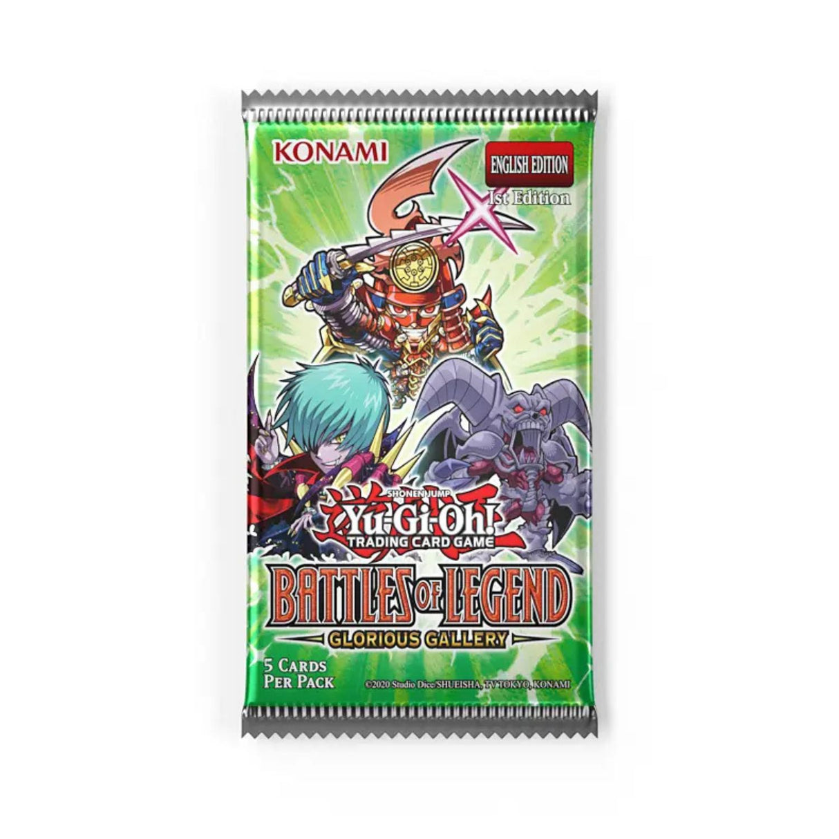 Yu-Gi-Oh! Battles of Legend: Glorious Gallery Booster Pack