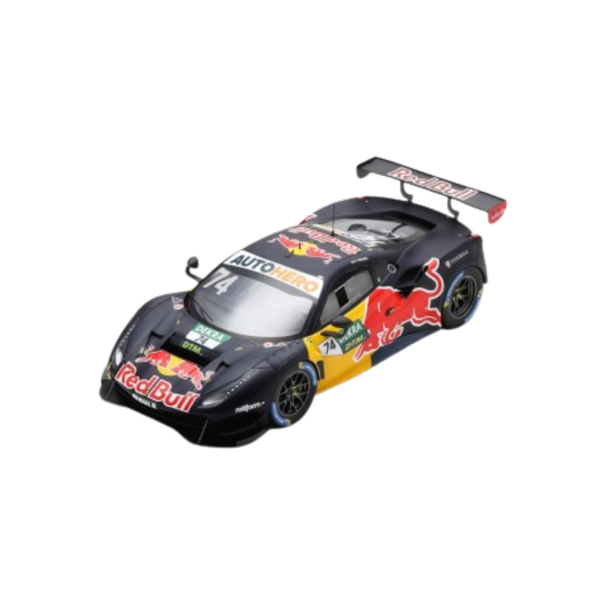 Ferrari 488 GT3 EVO No.74 RED BULL ALPHATAURI - DTM 2022 - Felipe Fraga - 1:18 Scale Resin Model Car