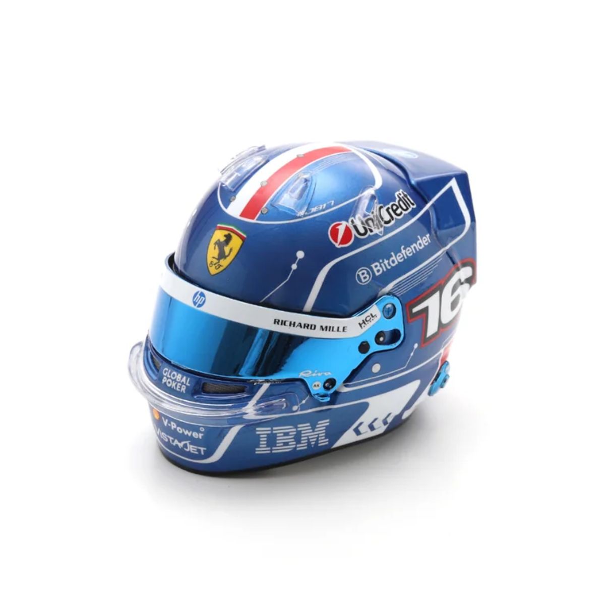 Charles Leclerc - Scuderia Ferrari HP – Miami GP 2025 - 1:5 Scale Resin Model Helmet