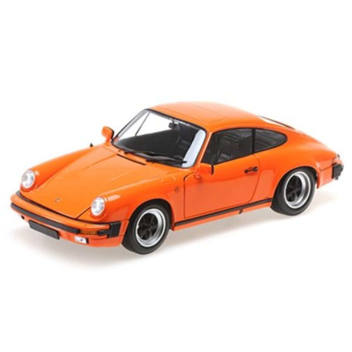 PORSCHE 911 CARRERA COUPE 3.2 - 1983 - ORANGE - 1:18 Scale Diecast Model Car