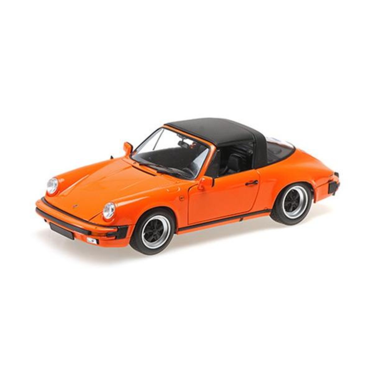 PORSCHE 911 CARRERA 3.2 TARGA - 1983 - ORANGE - 1:18 Scale Diecast Model Car