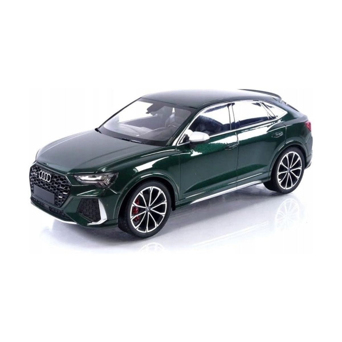 AUDI RSQ3 - 2019 - GREEN METALLIC - 1:18 Scale Diecast Model Car