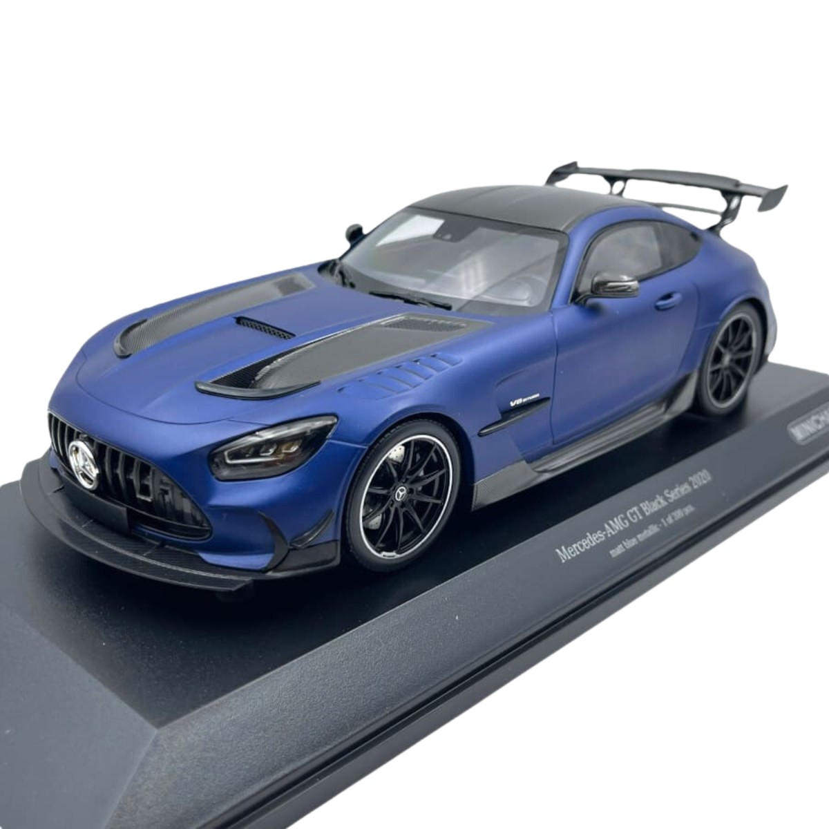 MERCEDES-AMG GT BLACK SERIES - 2020 - MATT BLUE METALLIC - 1:18 Scale Diecast Model Car
