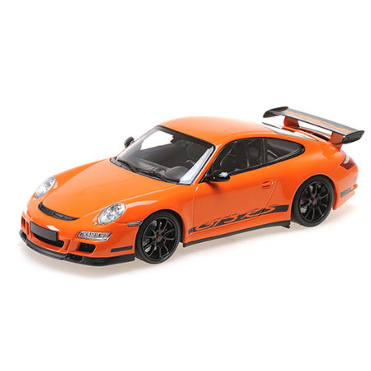 PORSCHE 911 GT3 RS - 2007 - ORANGE - 1:18 Scale Diecast Model Car