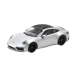 PORSCHE 911 CARRERA 4 GTS - 2020 - SILVER - 1:18 Scale Diecast Model Car
