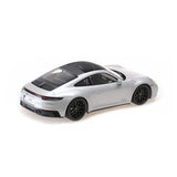 PORSCHE 911 CARRERA 4 GTS - 2020 - SILVER - 1:18 Scale Diecast Model Car