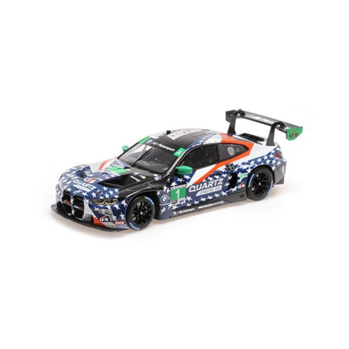 BMW M4 GT3 GTD - PAUL MILLER RACING - SELLERS/SNOW/JOHANSSON #11 6H Watkins Glen IMSA 2022 - 1:18 Scale Diecast Model Car