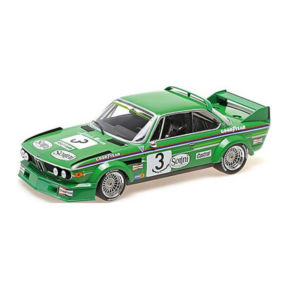 BMW 3.0 CSL #3 Winner Brno 1978 Finotto/Facetti - 1:18 Scale Diecast Model Car