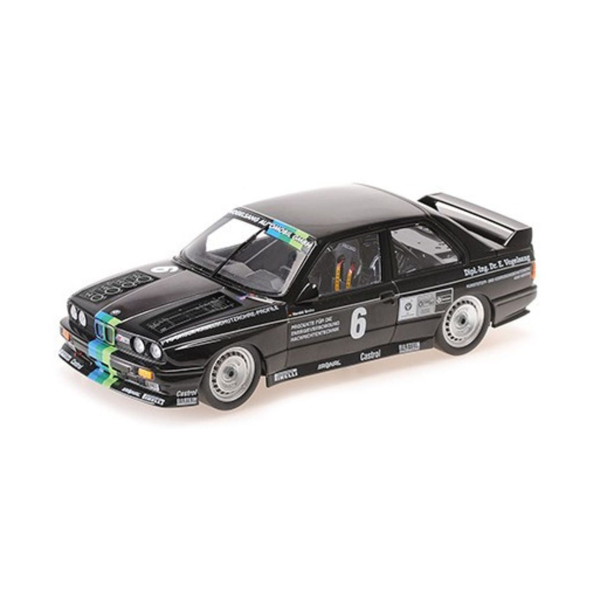 BMW M3 - TEAM VOGELSANG - HARALD GROHS #6 - DTM 1987 - 1:18 Scale Diecast Model Car