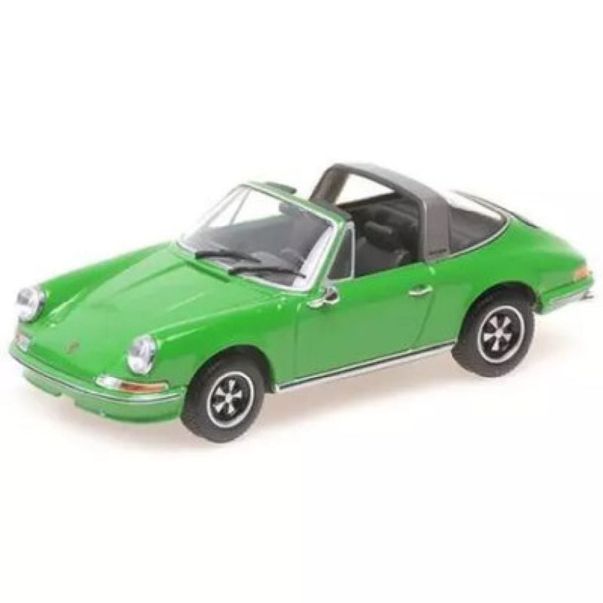 PORSCHE 911 TARGA - 1972 - GREEN - 1:43 Scale Dieast Model Car