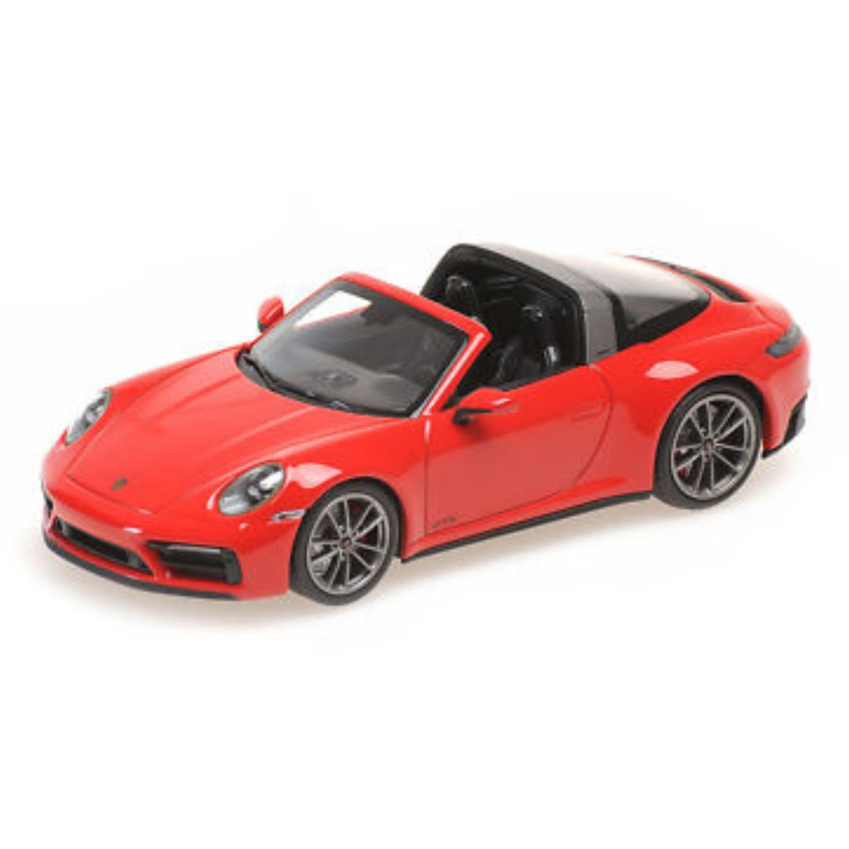PORSCHE 911 (992) TARGA 4 GTS - 2022 - RED - 1:43 Scale Diecast Model Car