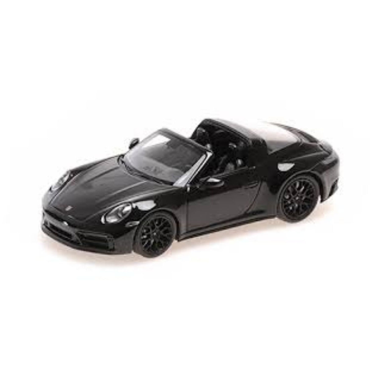 PORSCHE 911 (992) TARGA 4 GTS - 2022 - BLACK - 1:43 Scale Diecast Model Car