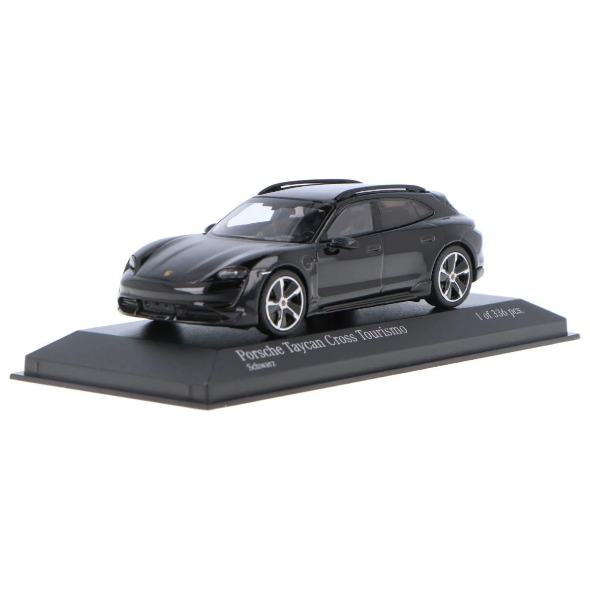 PORSCHE TAYCAN CROSS TOURISMO TURBO S - 2021 - BLACK - 1:43 Scale Diecast Model Car