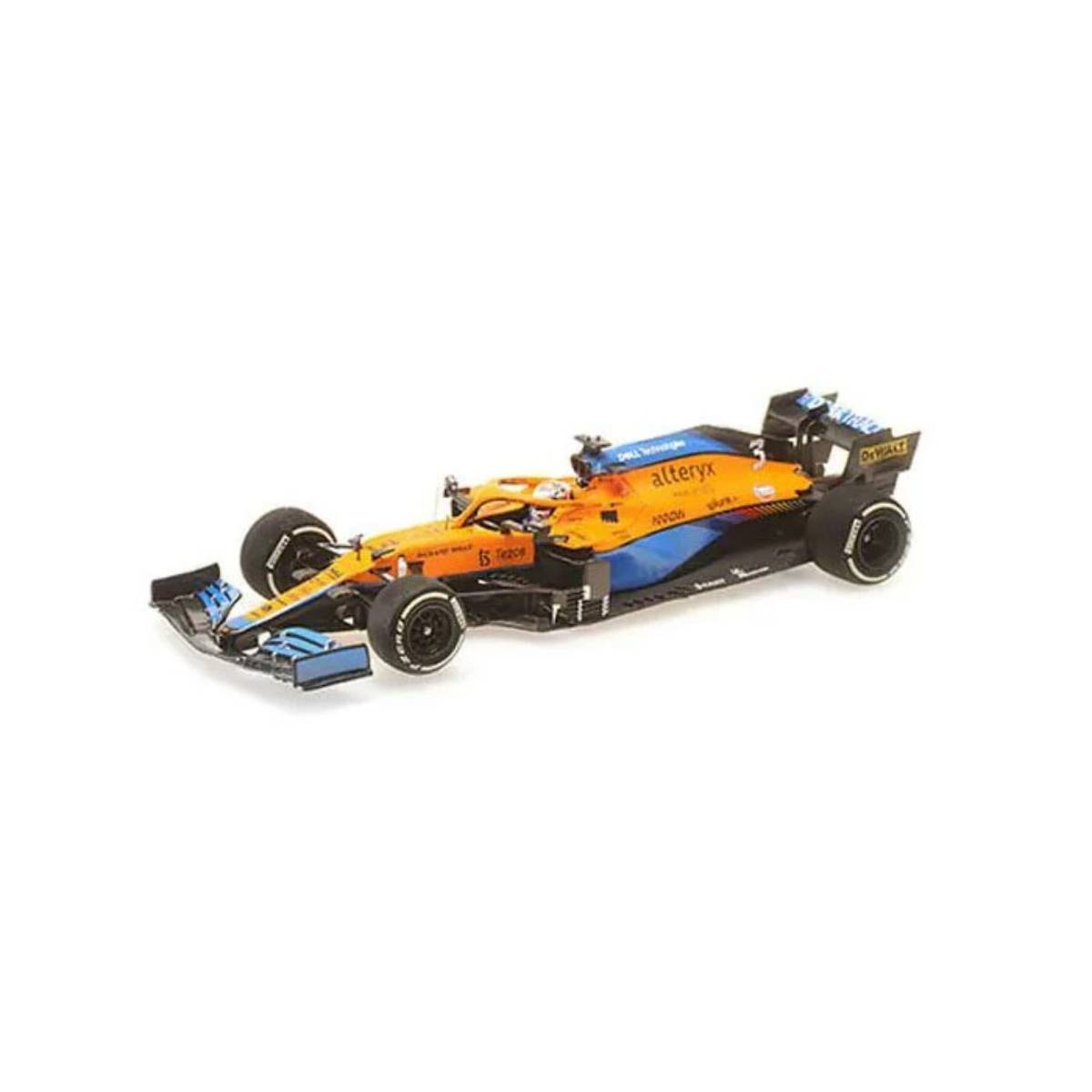Mclaren F1 Team MCL35M - Daniel Ricciardo - Winner Italian GP 2021 - 1:43 Scale Resin Model Car