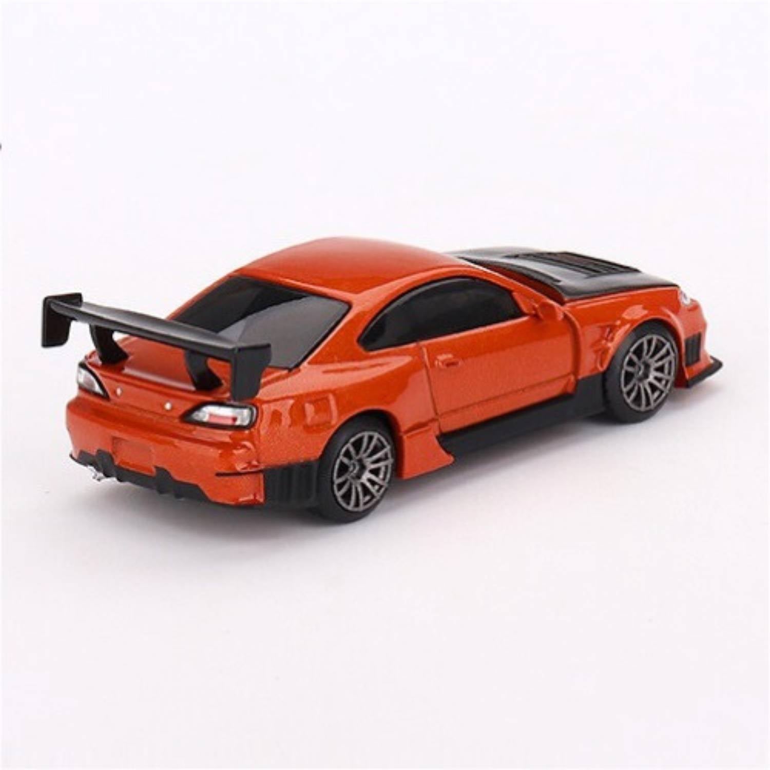 Nissan Silvia S15 D-MAX - Metallic Orange - 1:64 Scale Model Car