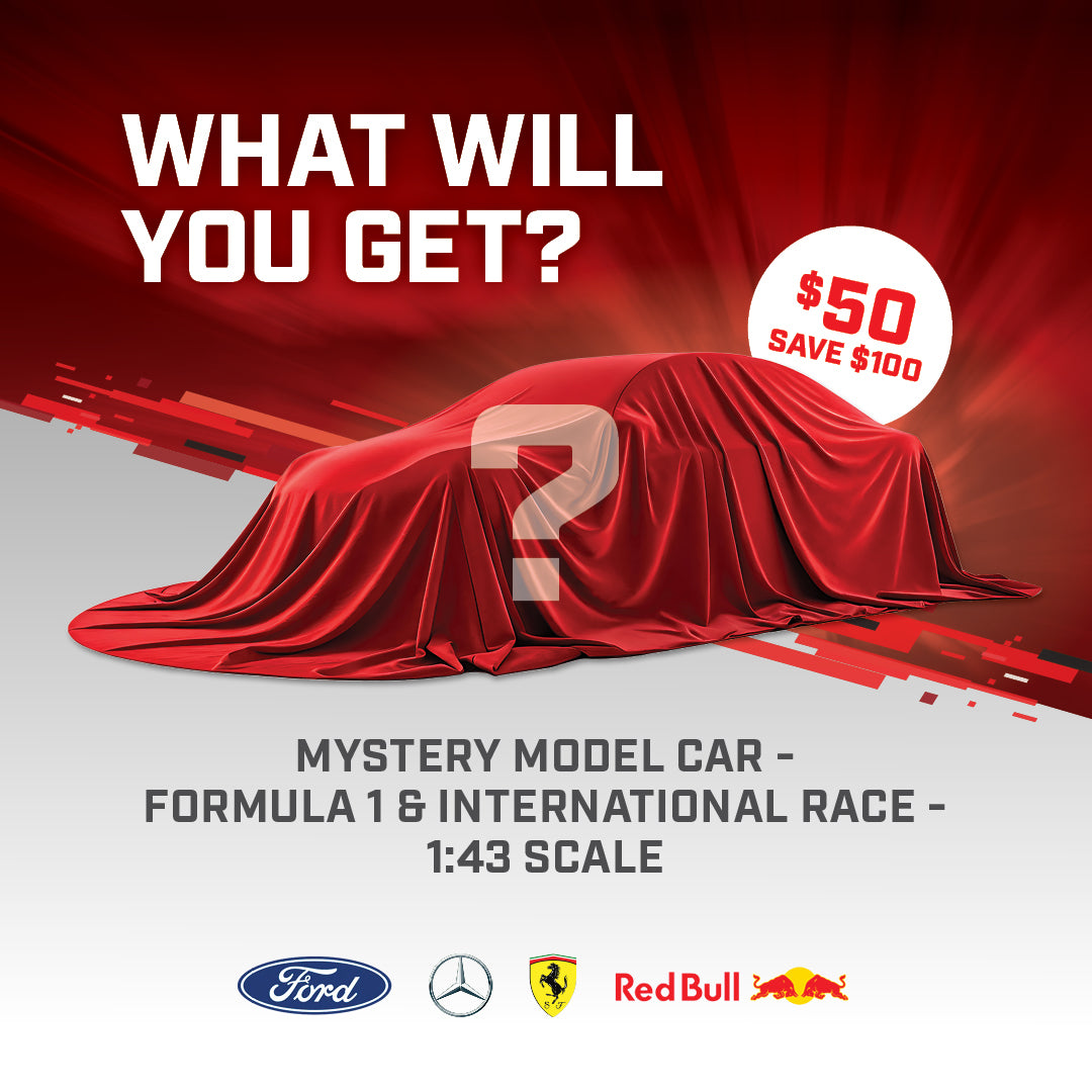 Mystery Model Car - Formula 1 & International Race - 1:43 Scale