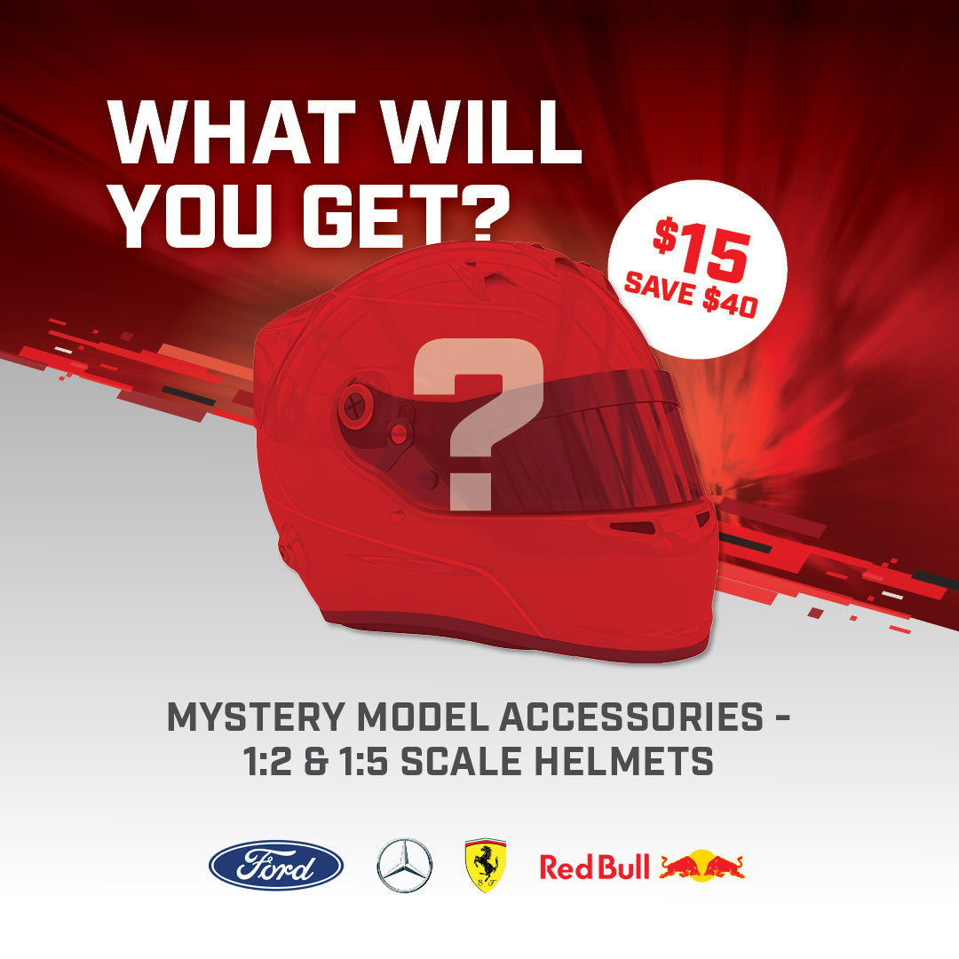 Mystery Model Accessories - 1:2 or 1:5 Scale Helmets