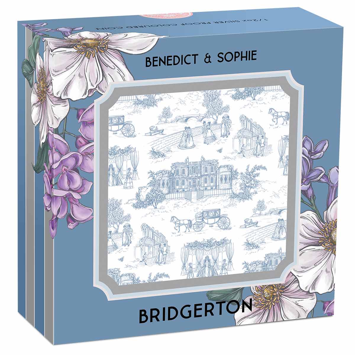 Bridgerton - Benedict & Sophie 2026 50c Colour 1/2oz Silver Proof Coin