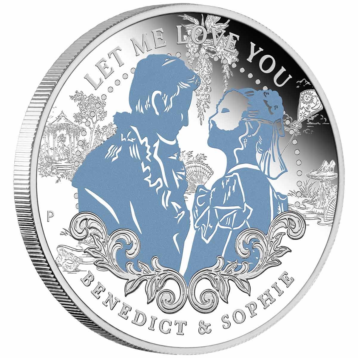 Bridgerton - Benedict & Sophie 2026 50c Colour 1/2oz Silver Proof Coin