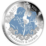 Bridgerton - Benedict & Sophie 2026 50c Colour 1/2oz Silver Proof Coin