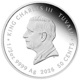 Bridgerton - Benedict & Sophie 2026 50c Colour 1/2oz Silver Proof Coin