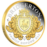House of Bridgerton 2026 $2 Gold-plated 2oz Silver Proof Coin