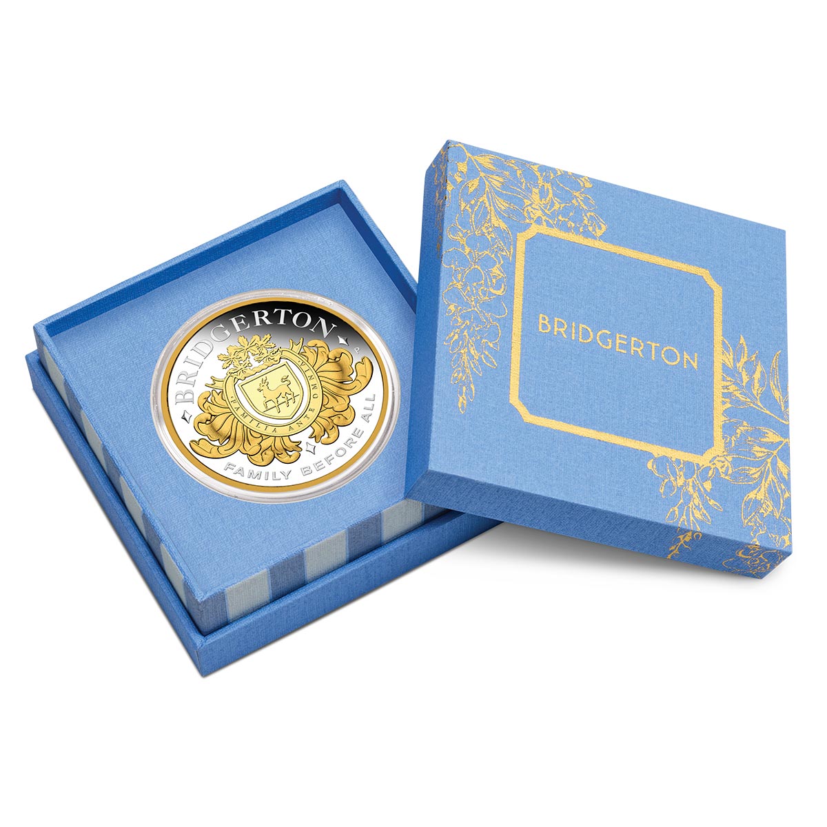 House of Bridgerton 2026 $2 Gold-plated 2oz Silver Proof Coin