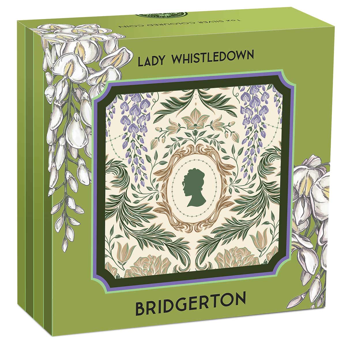 Bridgerton - Lady Whistledown 2026 $1 1oz Silver Uncirculated Coin