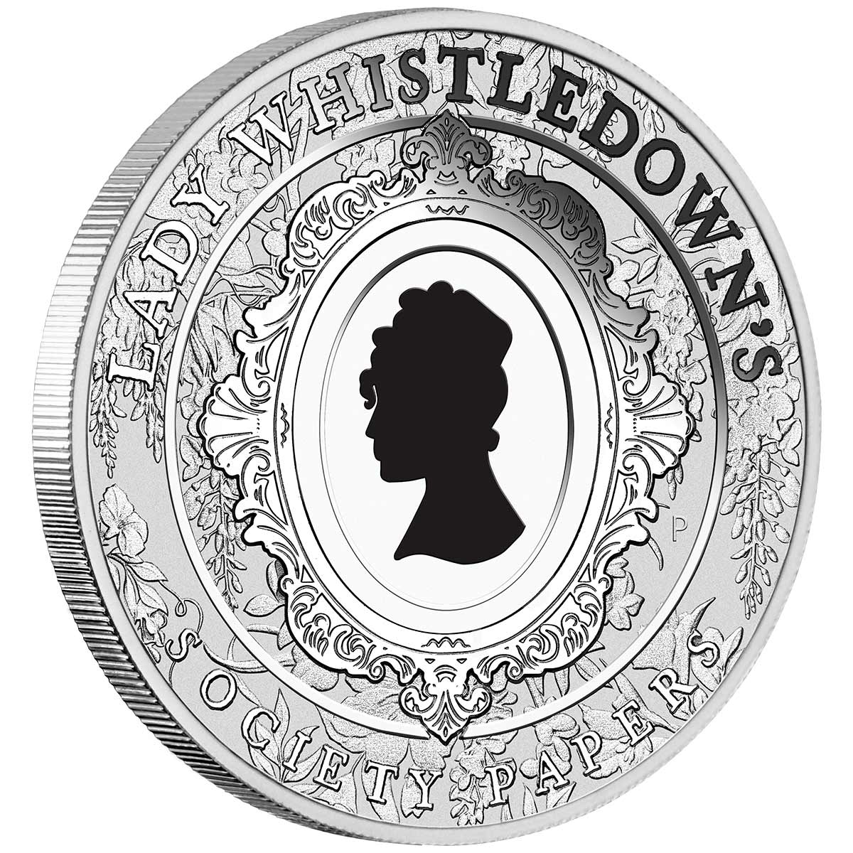 Bridgerton - Lady Whistledown 2026 $1 1oz Silver Uncirculated Coin
