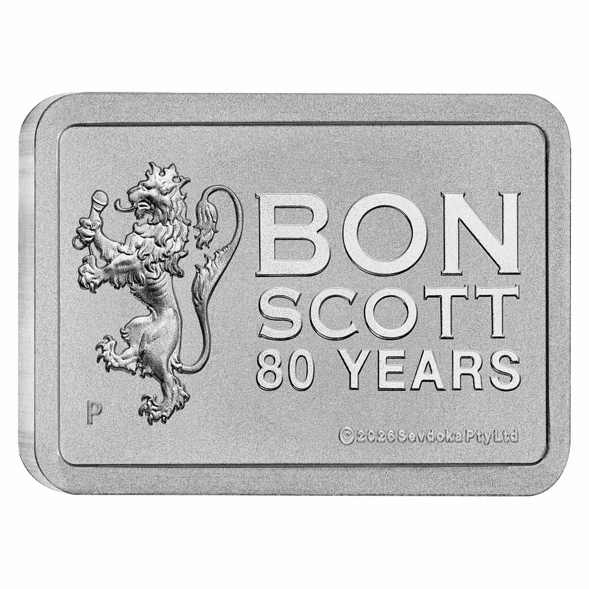 Bon Scott 80th Anniversary 記念バー 2種セット Bon Scott 80th Anniversary 10 Gram Silver Bar – Downies Collectables