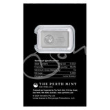 Bon Scott 80th Anniversary 10 Gram Silver Bar