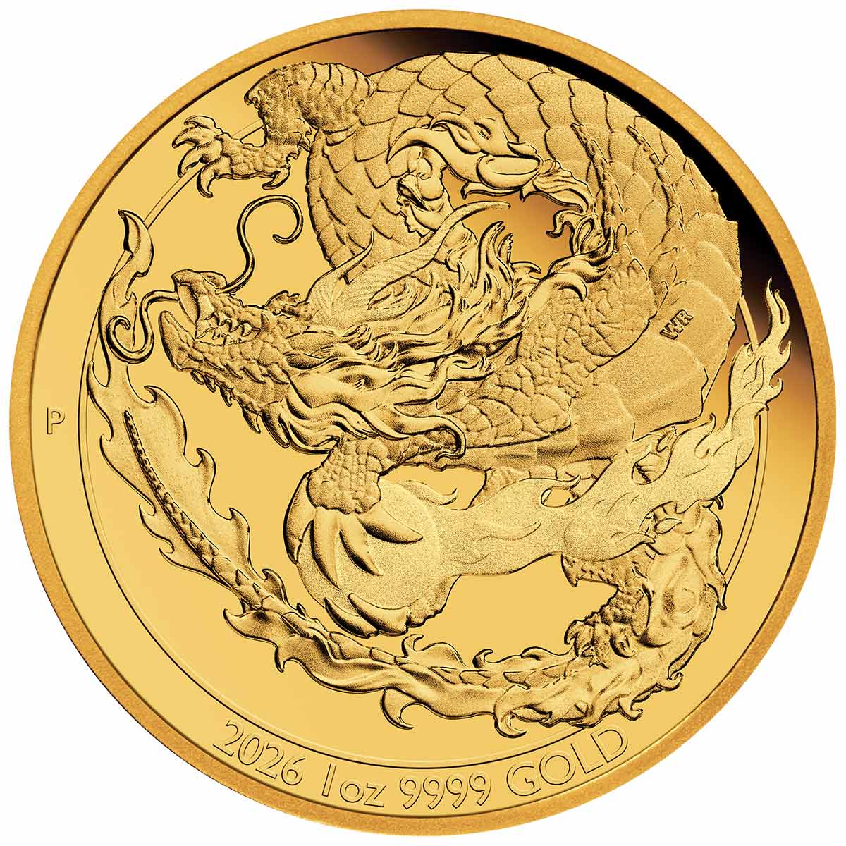 Australia Dragon 2026 $100 1oz Gold Proof Coin