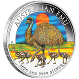 Australia Emu 2026 $1 Colour 1oz Silver Uncirculated Coin